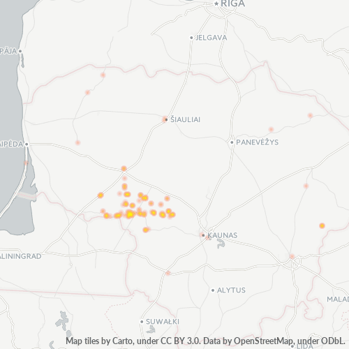 Business Heat Map for 447