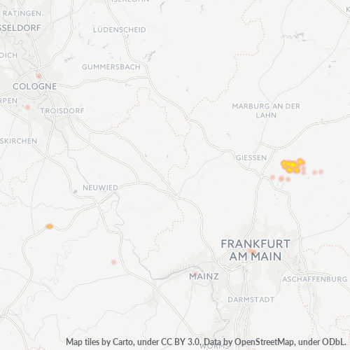 Business Heat Map for 6405