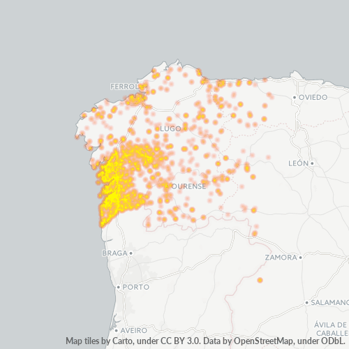 Business Heat Map for 986