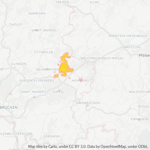 Heat Map ng Negosyo para sa 6826