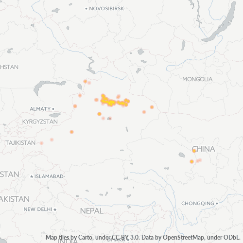 Heat Map ng Negosyo para sa 994