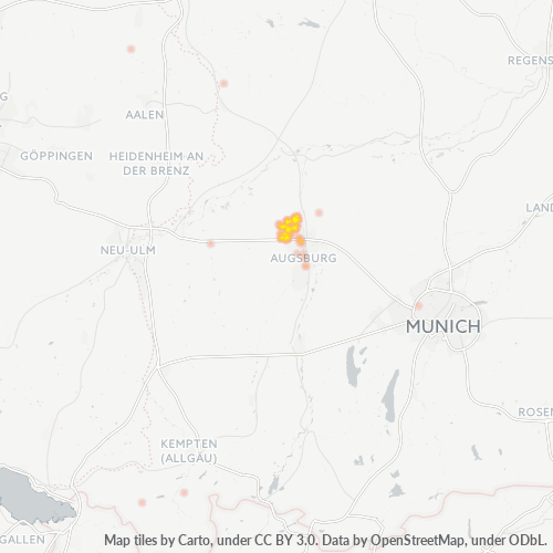 Business Heat Map for 8230