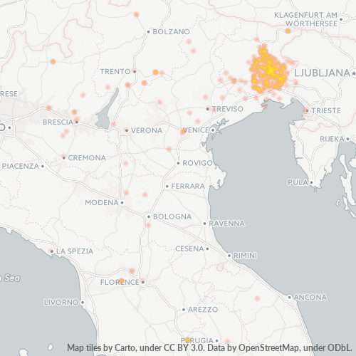 Heat Map ng Negosyo para sa 432