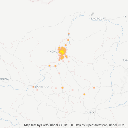Heat Map ng Negosyo para sa 951