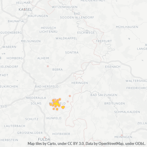 Business Heat Map for 6672