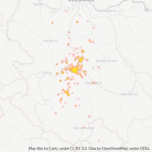 Heat Map ng Negosyo para sa 32