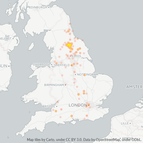 Business Heat Map for 1677
