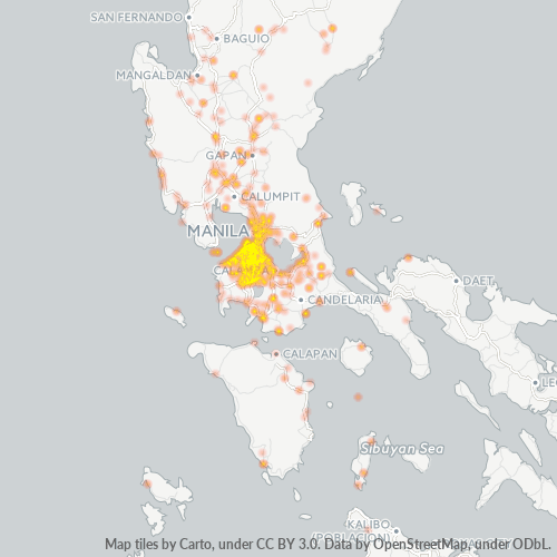 Business Heat Map for 46