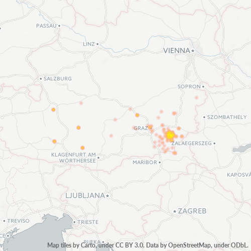 Heat Map ng Negosyo para sa 3152