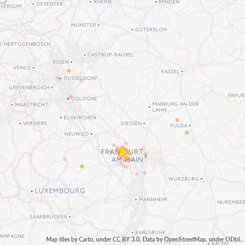 Business Heat Map for 6128