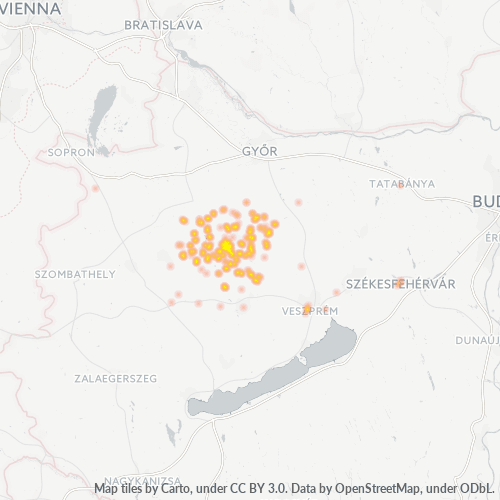 Heat Map ng Negosyo para sa 89
