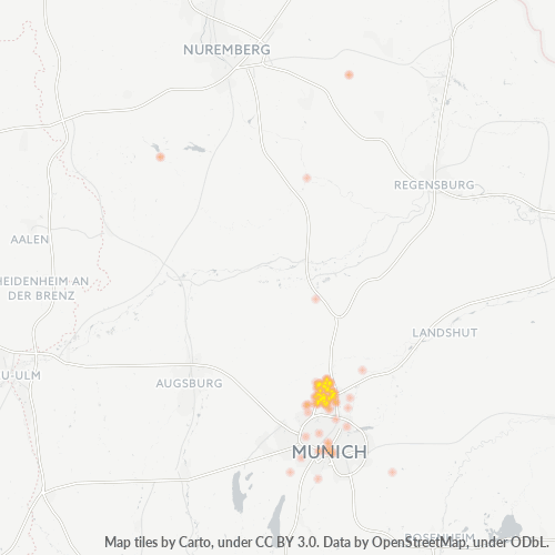 Heat Map ng Negosyo para sa 8133