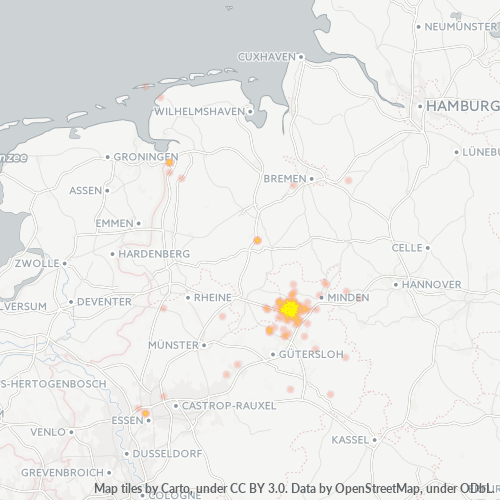 Business Heat Map for 5223