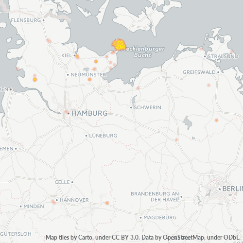 Heat Map ng Negosyo para sa 4371