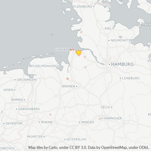 Business Heat Map for 4751