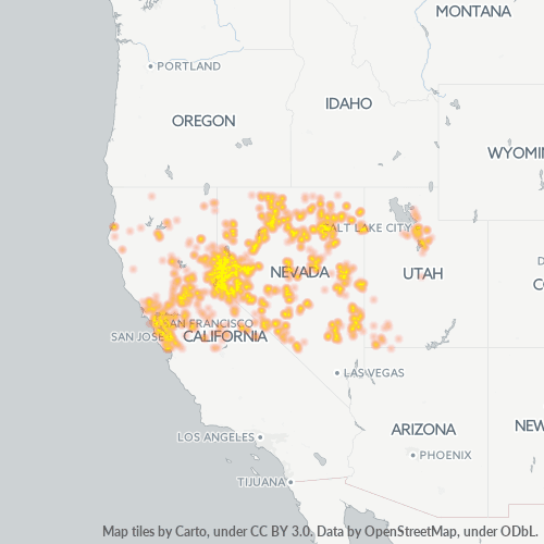 Business Heat Map for 775