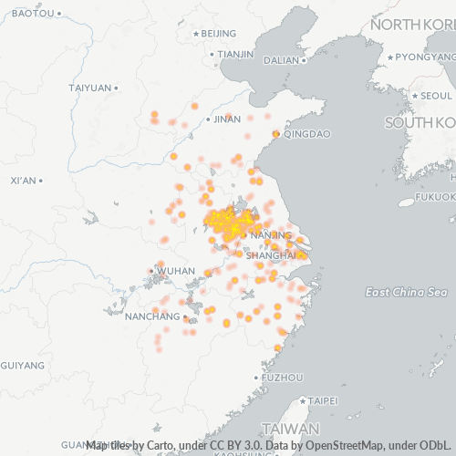 Heat Map ng Negosyo para sa 550