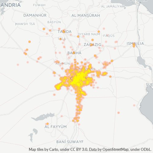 Heat Map ng Negosyo para sa 2