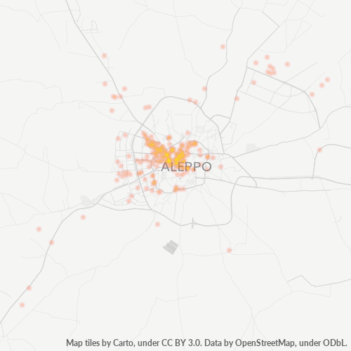 Business Heat Map for 21