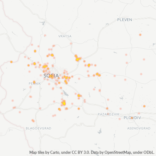 Heat Map ng Negosyo para sa 72