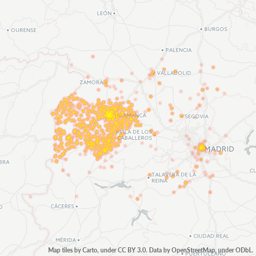 Business Heat Map for 923