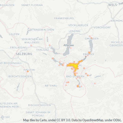 Heat Map ng Negosyo para sa 6132