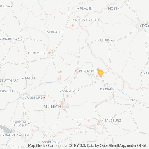 Unternehmens-Heatmap für 9929