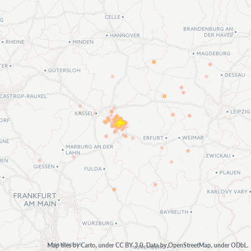 Business Heat Map for 5651