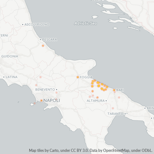Mapa cieplna firm dla 883