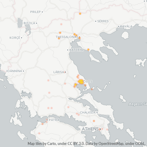 Heat Map ng Negosyo para sa 2428