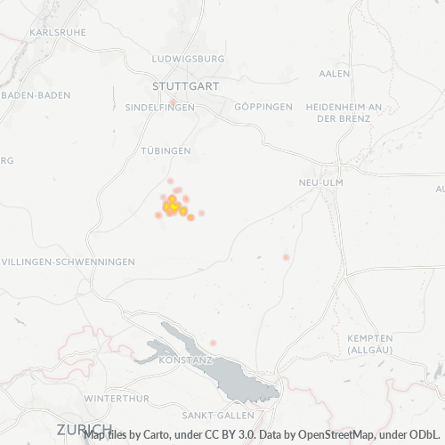 Business Heat Map for 7475