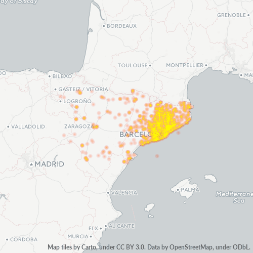 Business Heat Map for 938