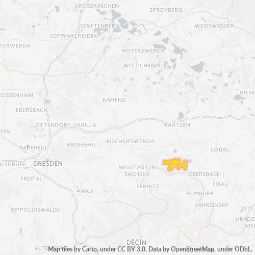 Business Heat Map for 35936