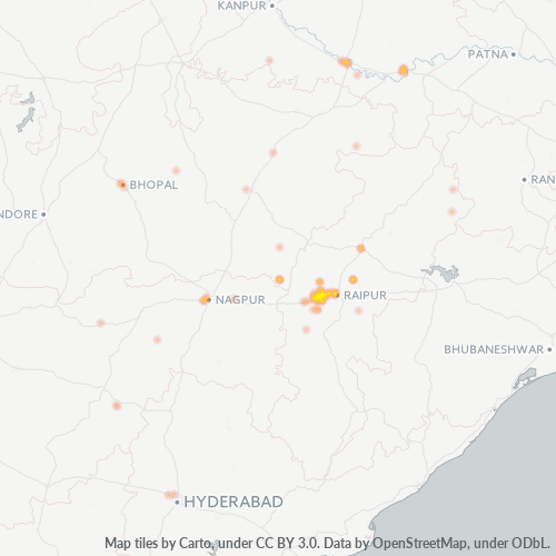 Heat Map ng Negosyo para sa 788