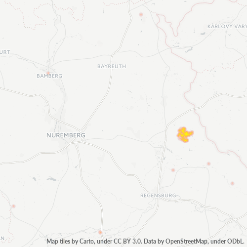Business Heat Map for 9671