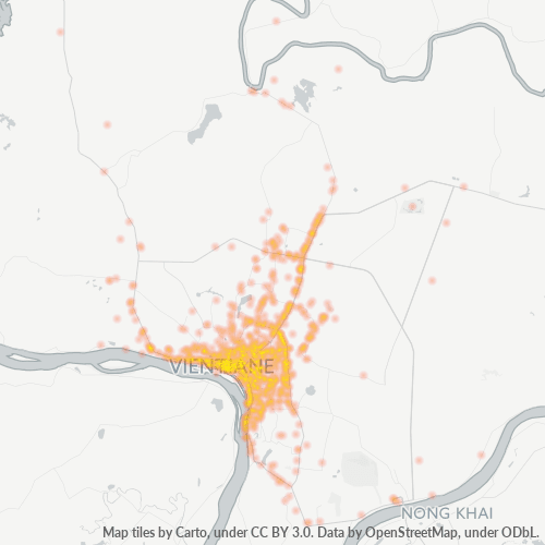 Business Heat Map for 21
