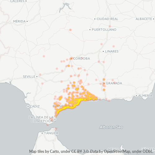 Business Heat Map for 951