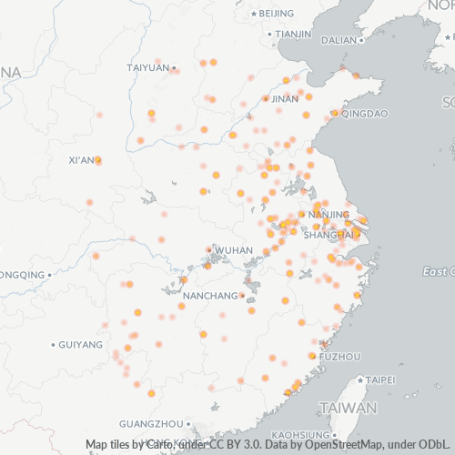 Heat Map ng Negosyo para sa 565