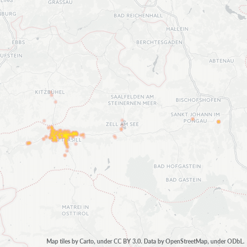 Heat Map ng Negosyo para sa 6562