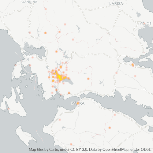 Heat Map ng Negosyo para sa 2641