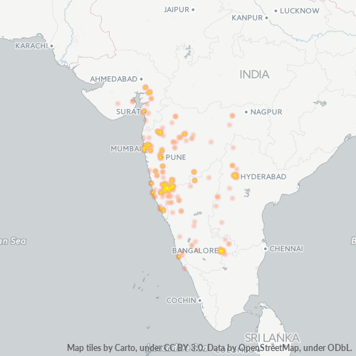 Business Heat Map for 231