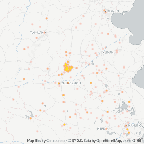 Heat Map ng Negosyo para sa 392
