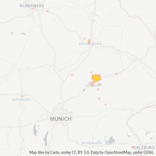 Business Heat Map for 8703