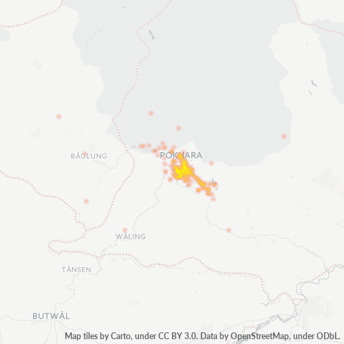 Business Heat Map for 61
