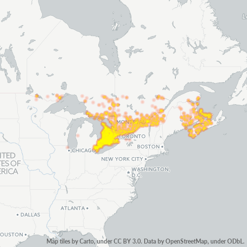 Business Heat Map for 519