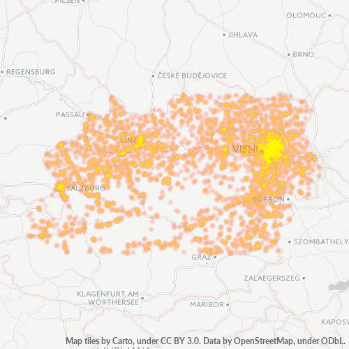 Heat Map ng Negosyo para sa 1
