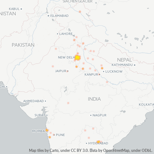 Heat Map ng Negosyo para sa 8745