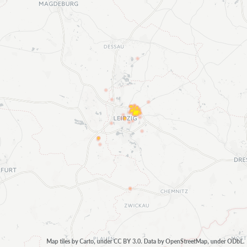 Business Heat Map for 34298