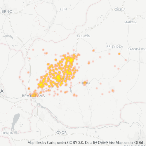 Heat Map ng Negosyo para sa 33
