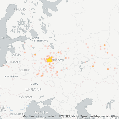 Heat Map ng Negosyo para sa 498